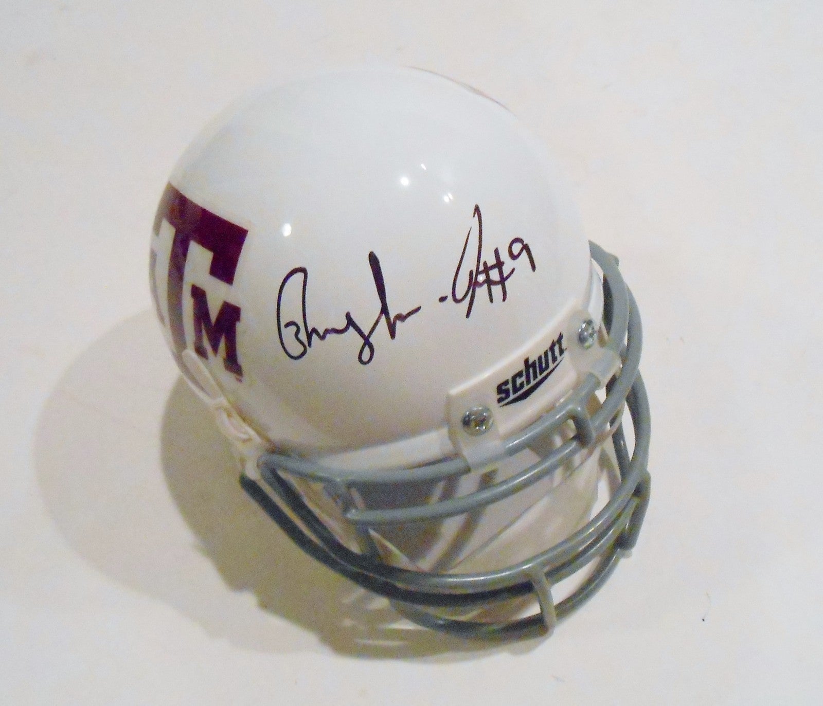 Ricky Seals-Jones Signed Mini Helmet w/COA Texas A&M Aggies Football