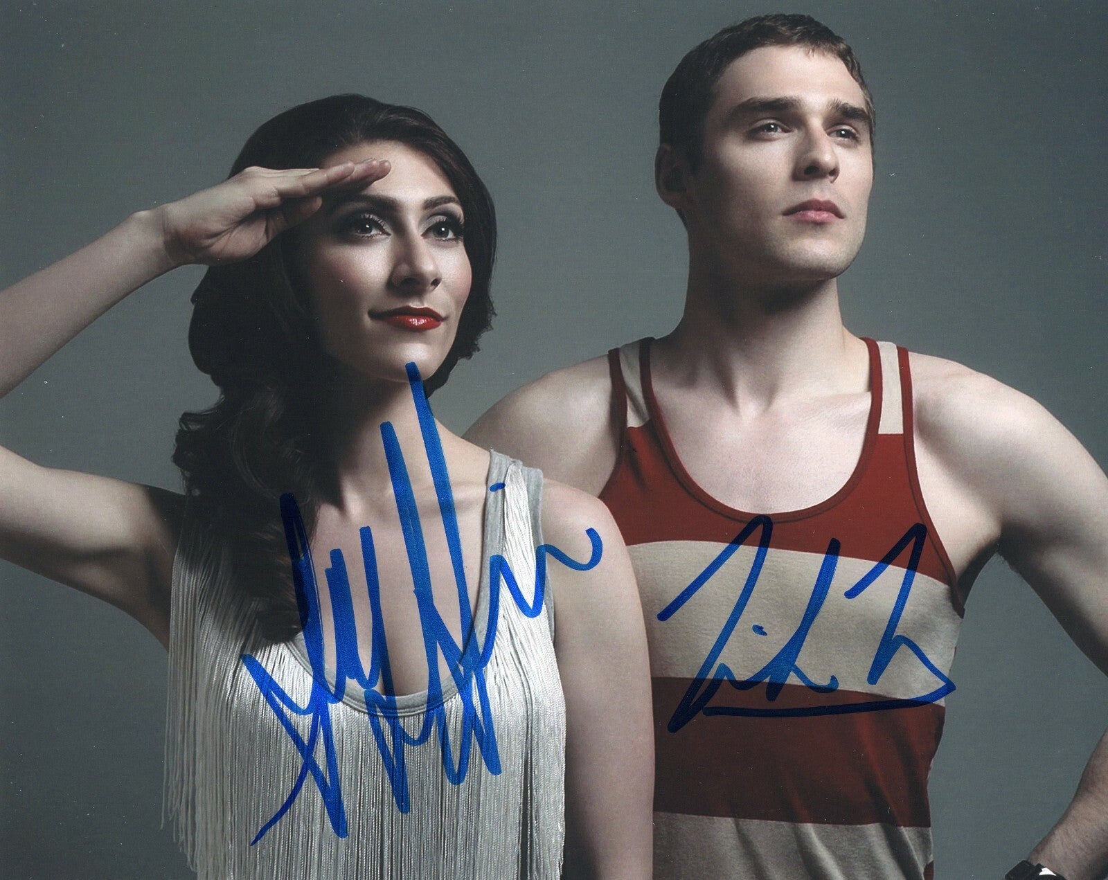 Amy Noonan Nick Noonan Signed 8x10 Photo w/COA  Karmin Acapella 