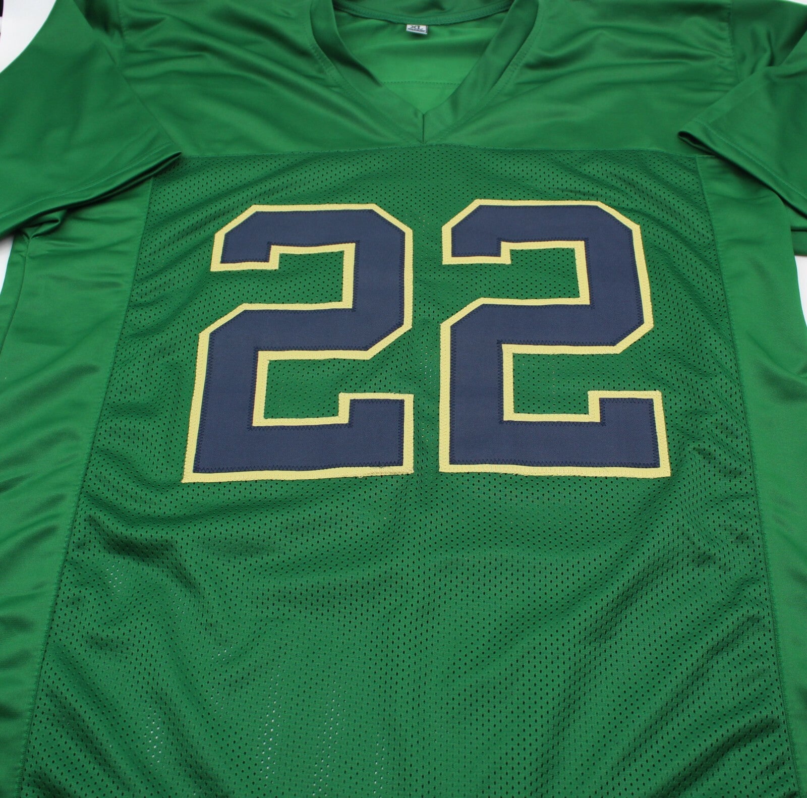 Logan Diggs Signed Custom Green Notre Dame Jersey w/JSA COA Witness Proof 