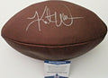 Kurt Warner Signed NFL Replica Football W/Beckett COA T56463 St. Louis Rams