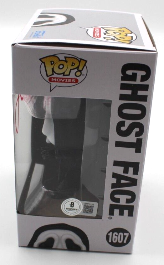 Laurie Metcalf Signed Scream Ghost Face Funko 1607 w/Beckett COA BN71138 PROOF
