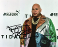 Fat Joe Signed Terror Squad Lean Back Rapper 8x10 Photo w/Beckett COA BP59231
