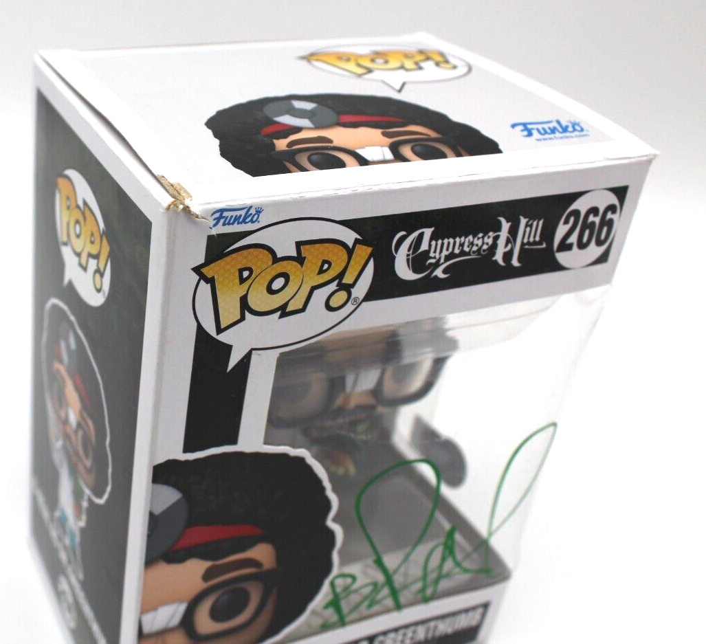 B-Real AS Dr. Greenthumb Cypress Hill Signed Funko Pop w/Beckett COA BH014009