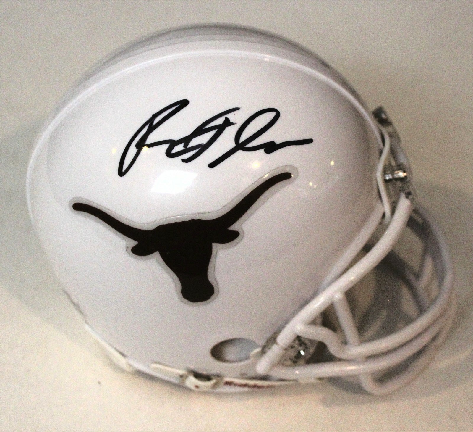 De'Gabriel Floyd Signed Texas Longhorns Mini Football Helmet W/COA #1 C