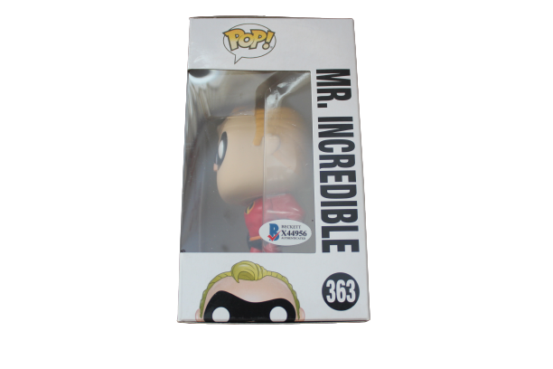 Craig T. Nelson Signed Mr. Incredible #363 Funko Pop w/Beckett COA X44956