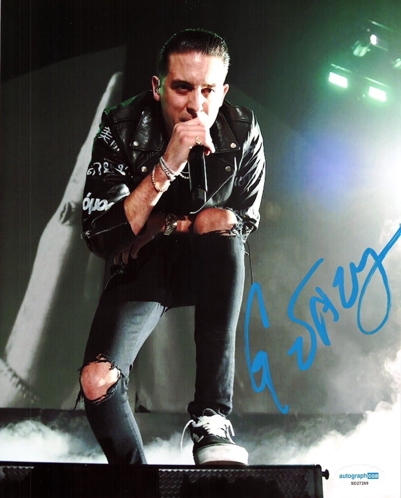 G-Eazy Signed 8x10 Photo No Limit I Mean It Rap Hip Hop w/ACOA SD27269