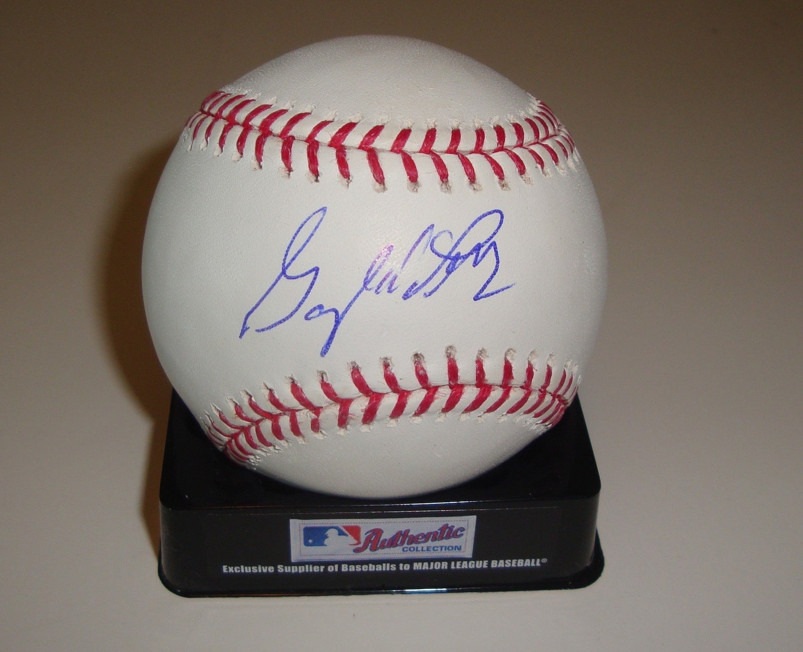 Gaylord Perry Signed Official Major League Game Baseball w/COA Giants HOF