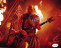 Kerry King Slayer Rock N Roll Thrash Metal Signed 8x10 Photo w/ACOA SD59883
