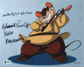 Nehemiah Persoff Signed An American Tail 8x10 Photo w/Beckett COA Z02591