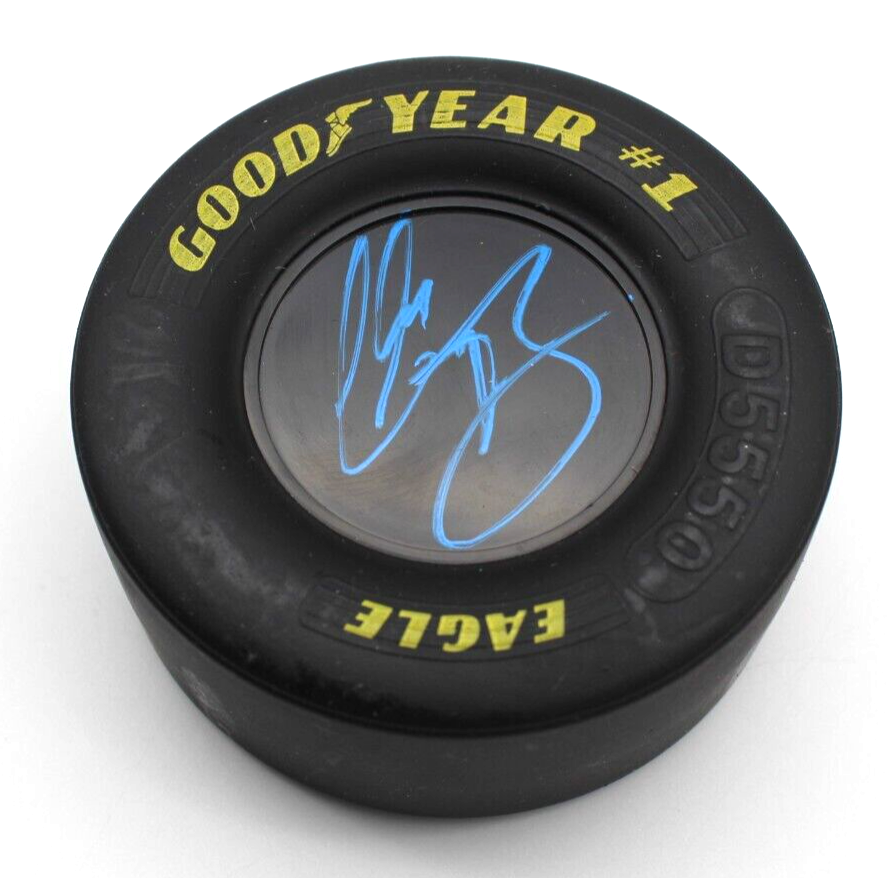 Chase Briscoe Signed NASCAR Mini Good Year Racing Tire BECKETT COA BAS BN71255