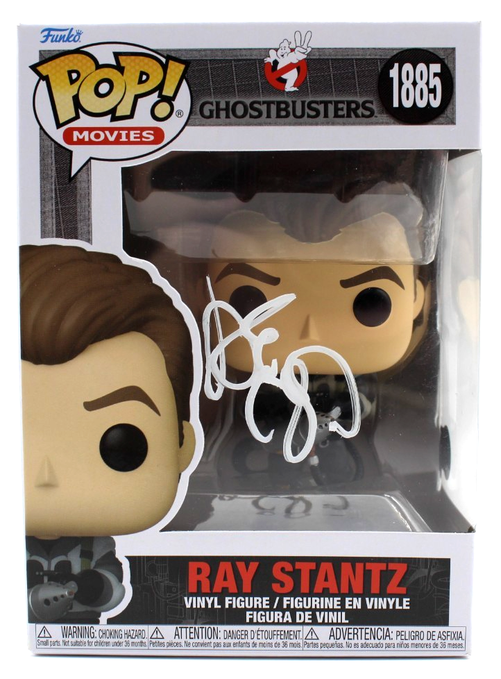 Dan Aykroyd Signed Ghostbusters Ray Stantz 1885 Funko Pop w/Beckett COA 3W041898