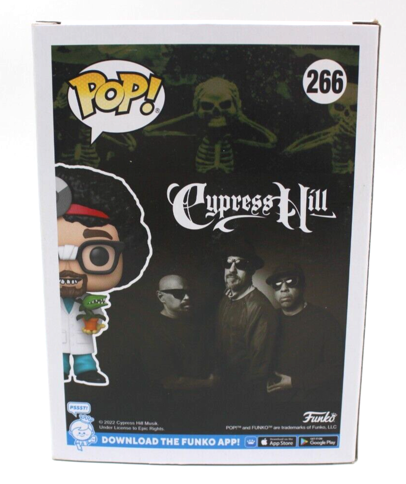 B-Real AS Dr. Greenthumb Cypress Hill Signed Funko Pop w/Beckett COA BH010993