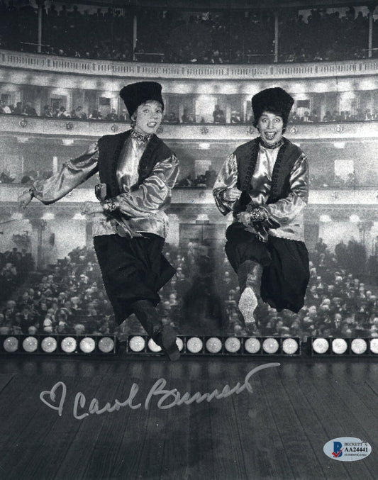 Carol Burnett Show Annie Signed 8x10 Photo w/Beckett COA AA24441 BAS