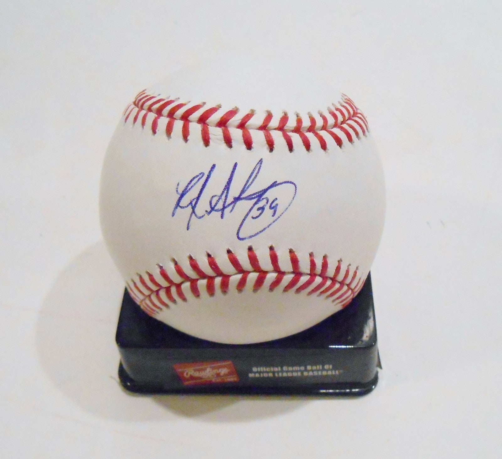 R.J. Alvarez Signed Official Major League Baseball w/COA Angels