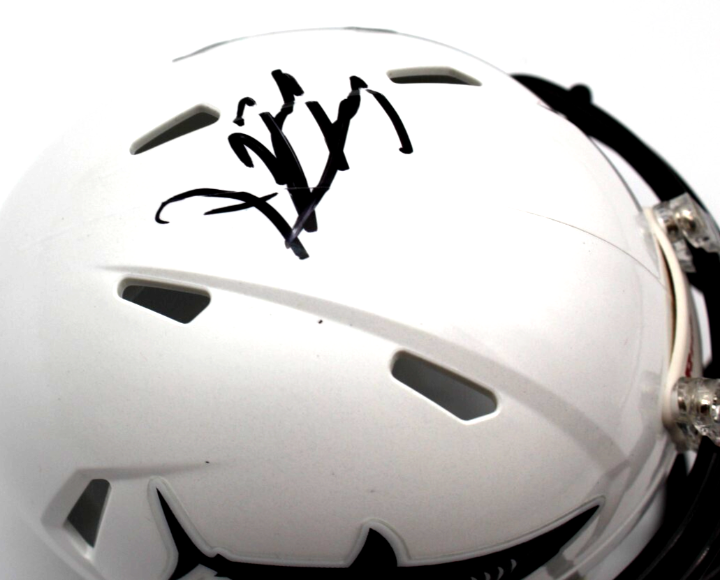 LL Cool J Signed Miami Sharks Washington Mini Football Helmet w/Beckett BP30411