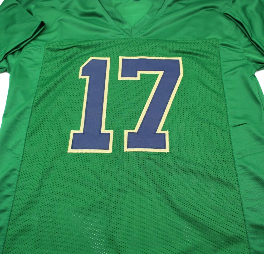 Jaylen Sneed Signed Custom Green Notre Dame Football Jersey w/JSA COA Proof