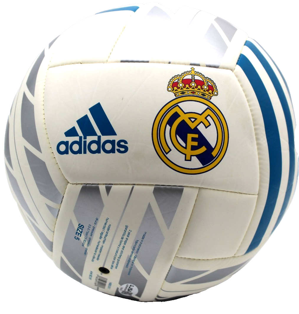 Roberto Carlos Signed Real Madrid Soccer Ball World Cup w/JSA COA CR86301 Brazil