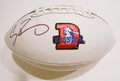 Shane Ray Signed Denver Broncos Logo Football w/COA 2015 NFL Draft