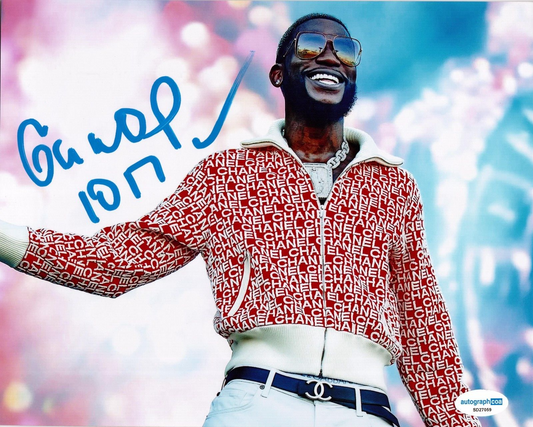 Gucci Mane Signed 8x10 Photo Trap Music Rap Hip Hop w/ACOA SD27059