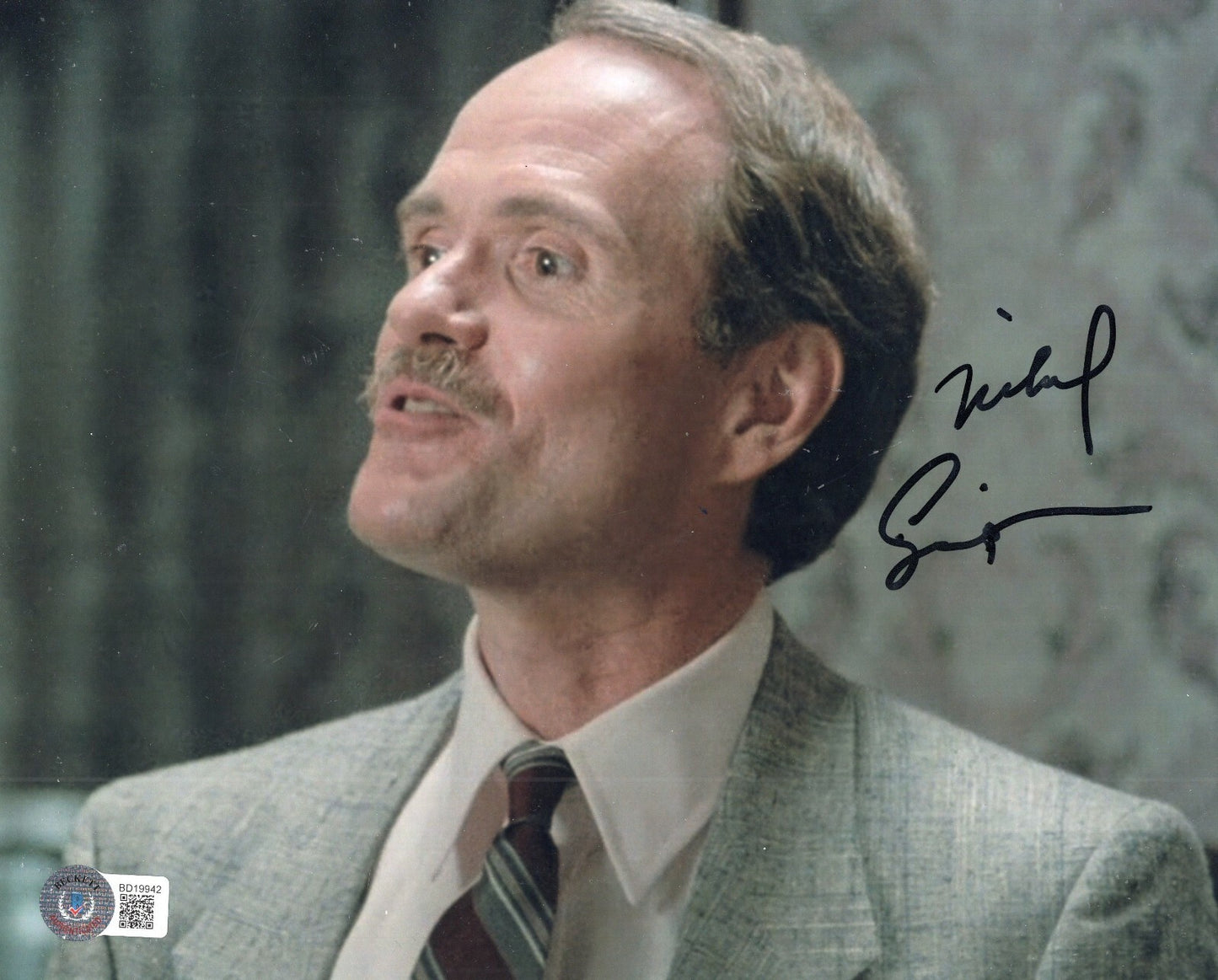 Michael Ensign Signed Wargames Movie 8x10 Photo w/Beckett COA BD19942