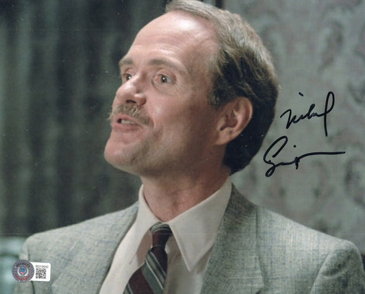 Michael Ensign Signed Wargames Movie 8x10 Photo w/Beckett COA BD19942