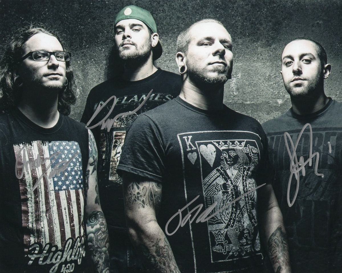 Within The Ruins Signed 8x10 Photo w/COA Driven By Fear Empires Creature #2