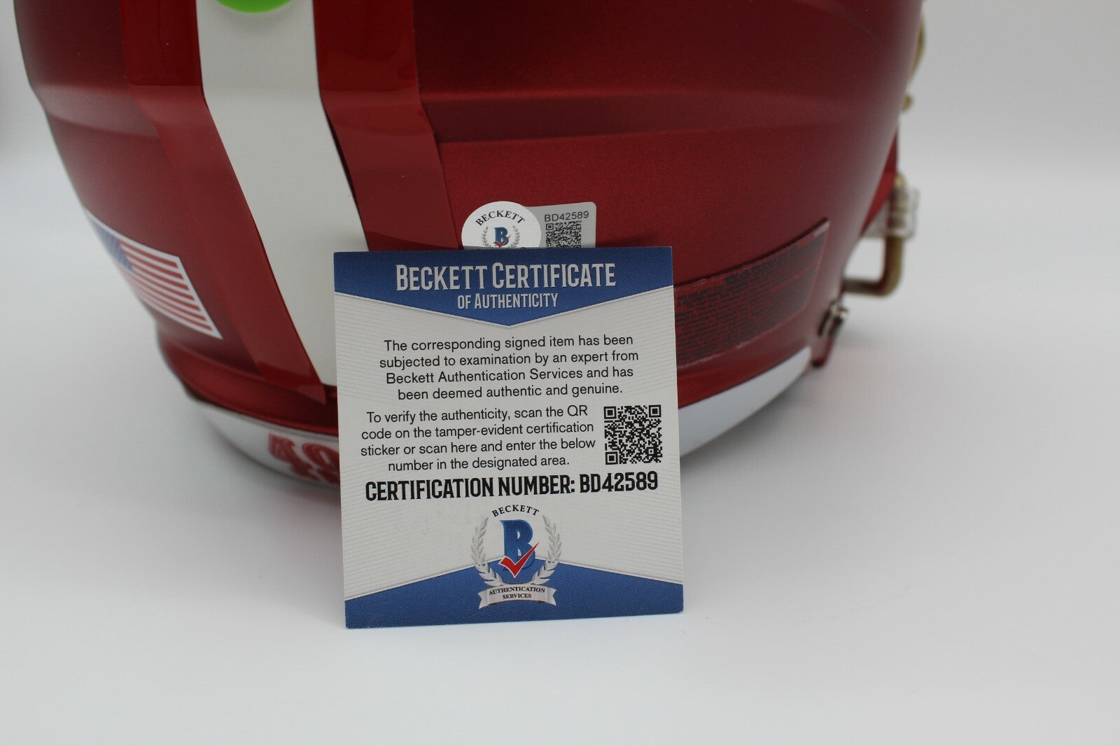 Steve Young Signed San Francisco 49ers Custom Blaze Helmet Used w/Beckett COA