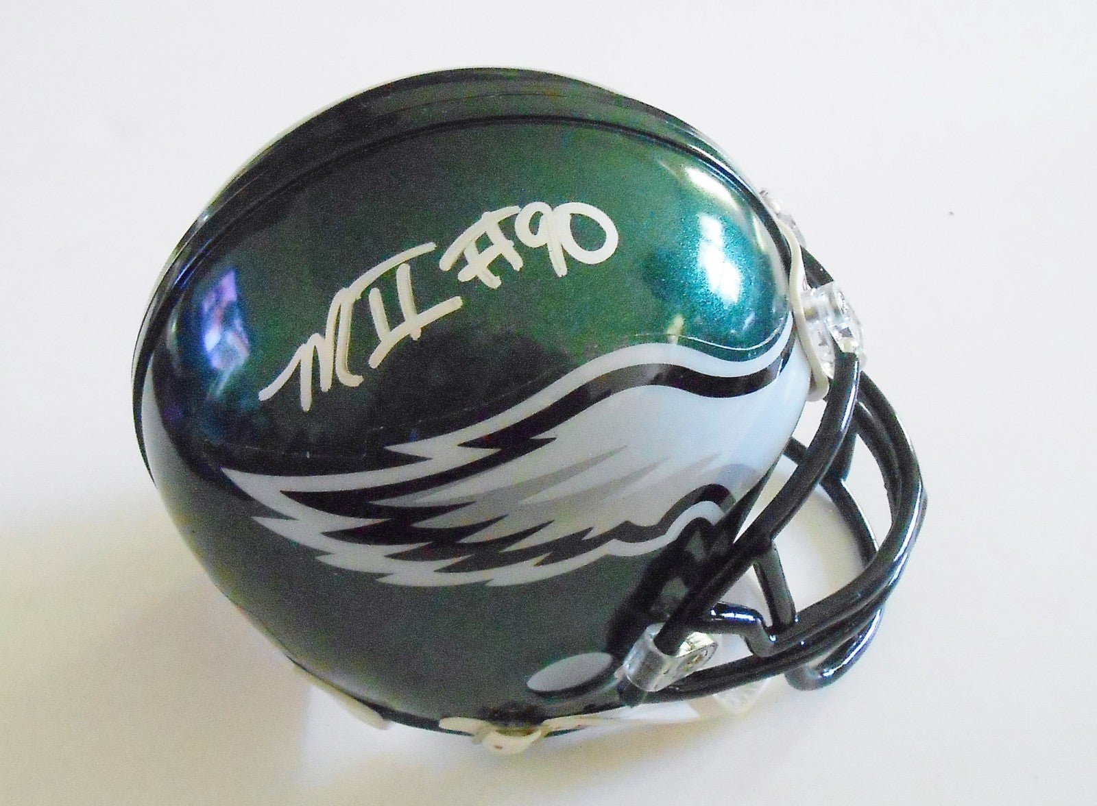 Marcus Smart Signed Philadelphia Eagles Mini Football Helmet w/COA