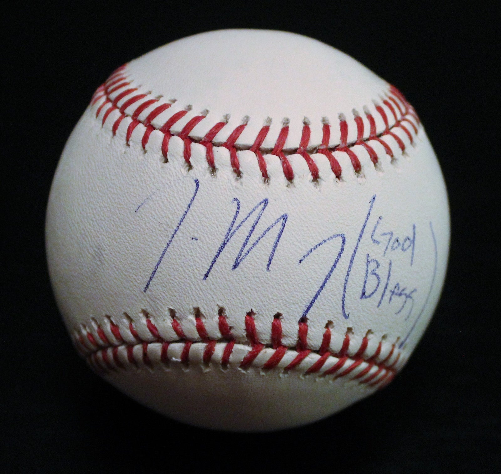 Josh Morgan Signed Official Major League Baseball w/COA Texas Rangers