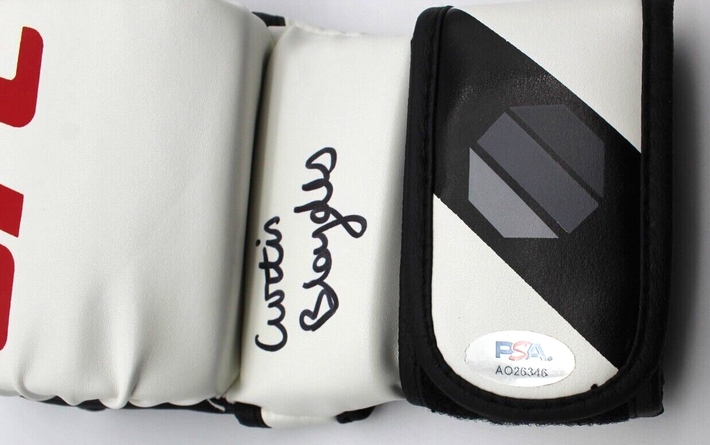 Curtis Blaydes Signed UFC Training Glove MMA Champion w/PSA DNA COA AO26346