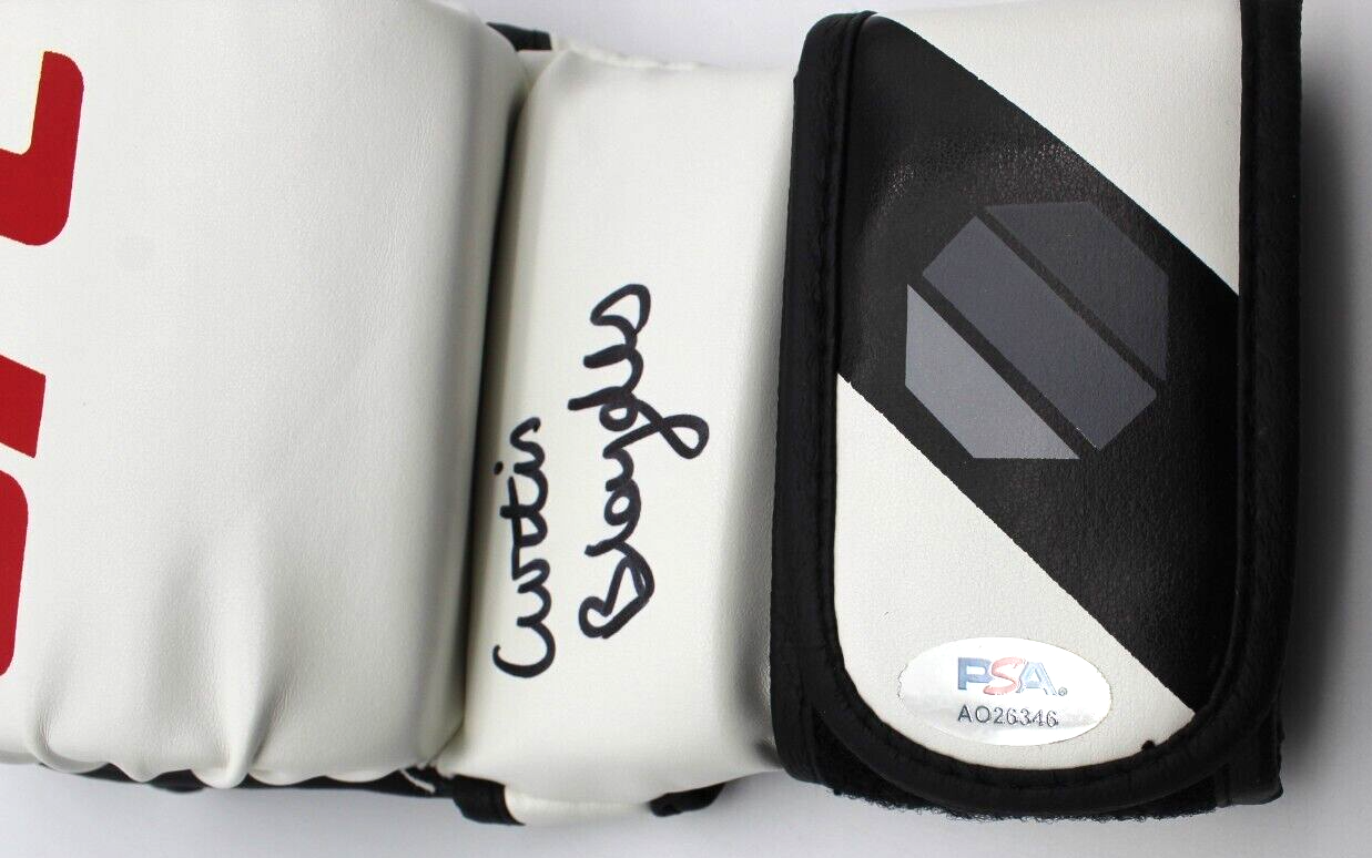Curtis Blaydes Signed UFC Training Glove MMA Champion w/PSA DNA COA AO26346
