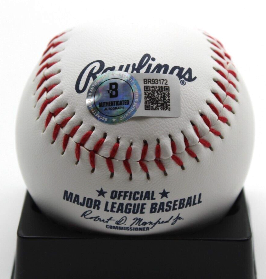 Drew Thorpe Signed Official MLB Baseball Chicago White Sox w/Beckett BR93172