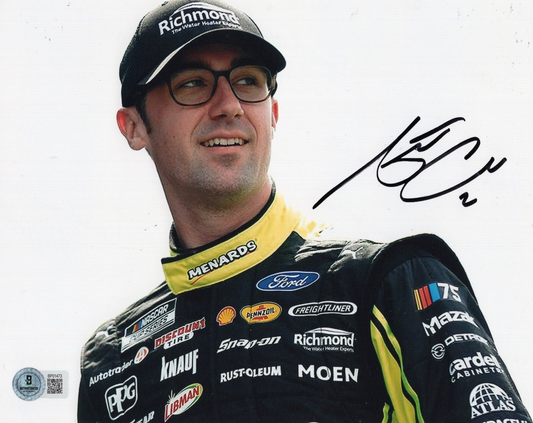 Austin Cindric Nascar Racing Driver Signed 8x10 Photo w/Beckett COA BP01473