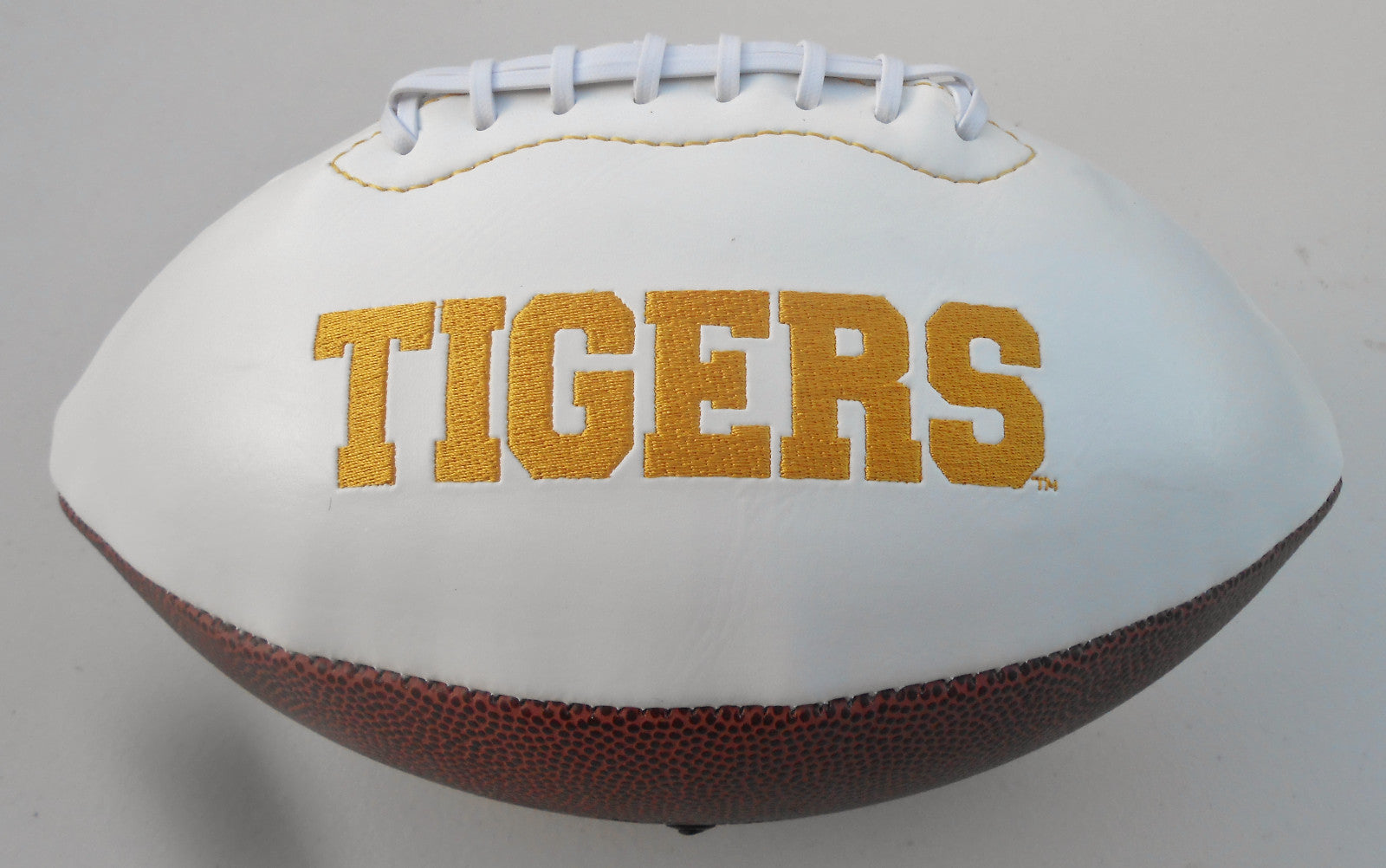 2015 Missouri Tigers Team Signed Logo Football w/COA Mizzou C