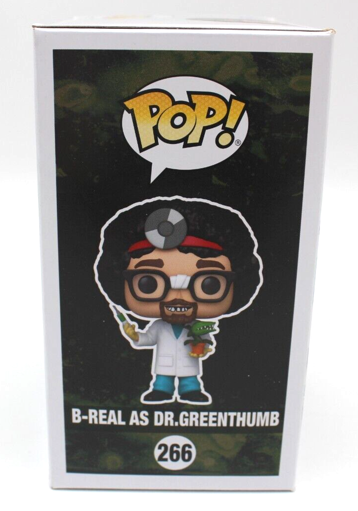 B-Real AS Dr. Greenthumb Cypress Hill Signed Funko Pop w/Beckett COA BH010995