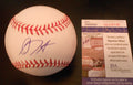 Dillon Tate Signed Official Major League Baseball w/JSA COA Signature Debut