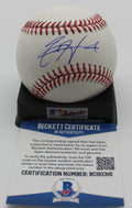 Ed Howard Signed Official MLB Baseball w/Beckett COA BC90316 Chicago Cubs