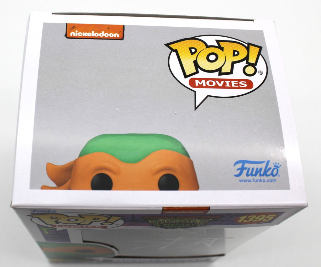 Shamon Brown Jr. Michelangelo Turtle TMNT 1395 Signed Funko Pop JSA AX28781 SWAP