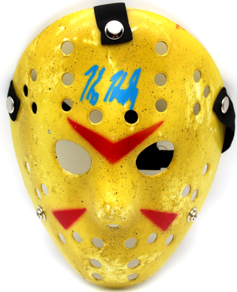 Kane Hodder Signed Friday the 13th Jason Prop Mask w/Beckett BAS COA BT56173