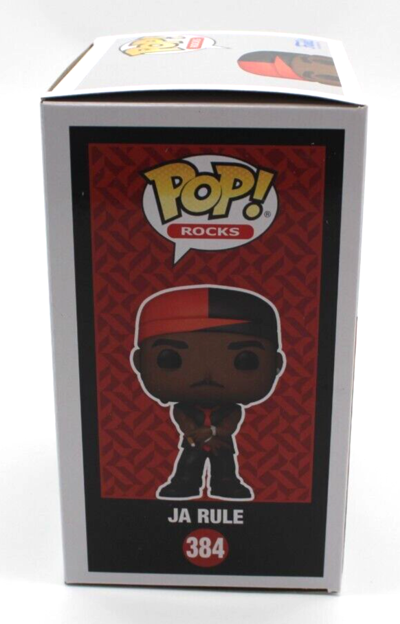 Ja Rule Signed Funko Pop 384 Rocks Icon Live w/Beckett COA BM61805 Window Swap