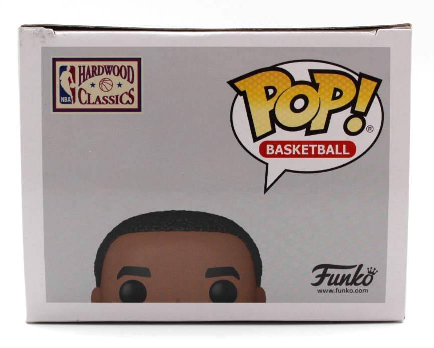 George Gervin Signed San Antonio Spurs 105 Funko Pop w/Beckett COA BT56260