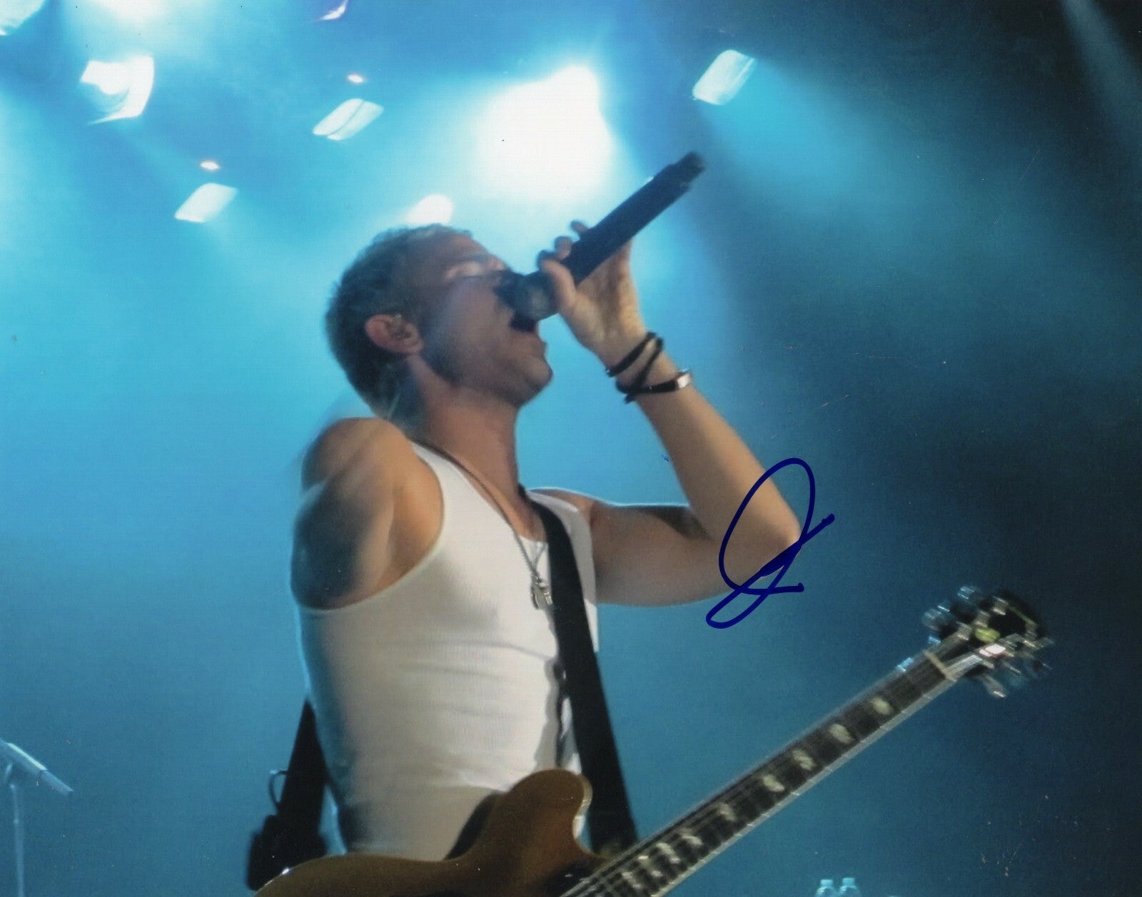 Jason Wade Signed 8x10 Photo w/COA Singer Songwriter Lighthouse #3 