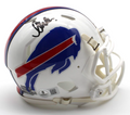 Andre Reed Signed Mini Football Helmet Buffalo Bills HOF w/Beckett COA BP30455
