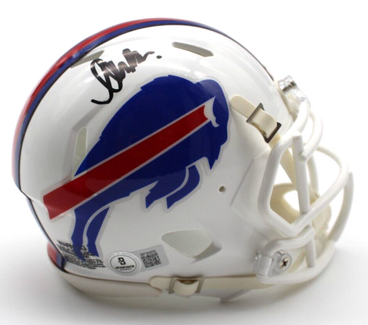 Andre Reed Signed Mini Football Helmet Buffalo Bills HOF w/Beckett COA BP30455