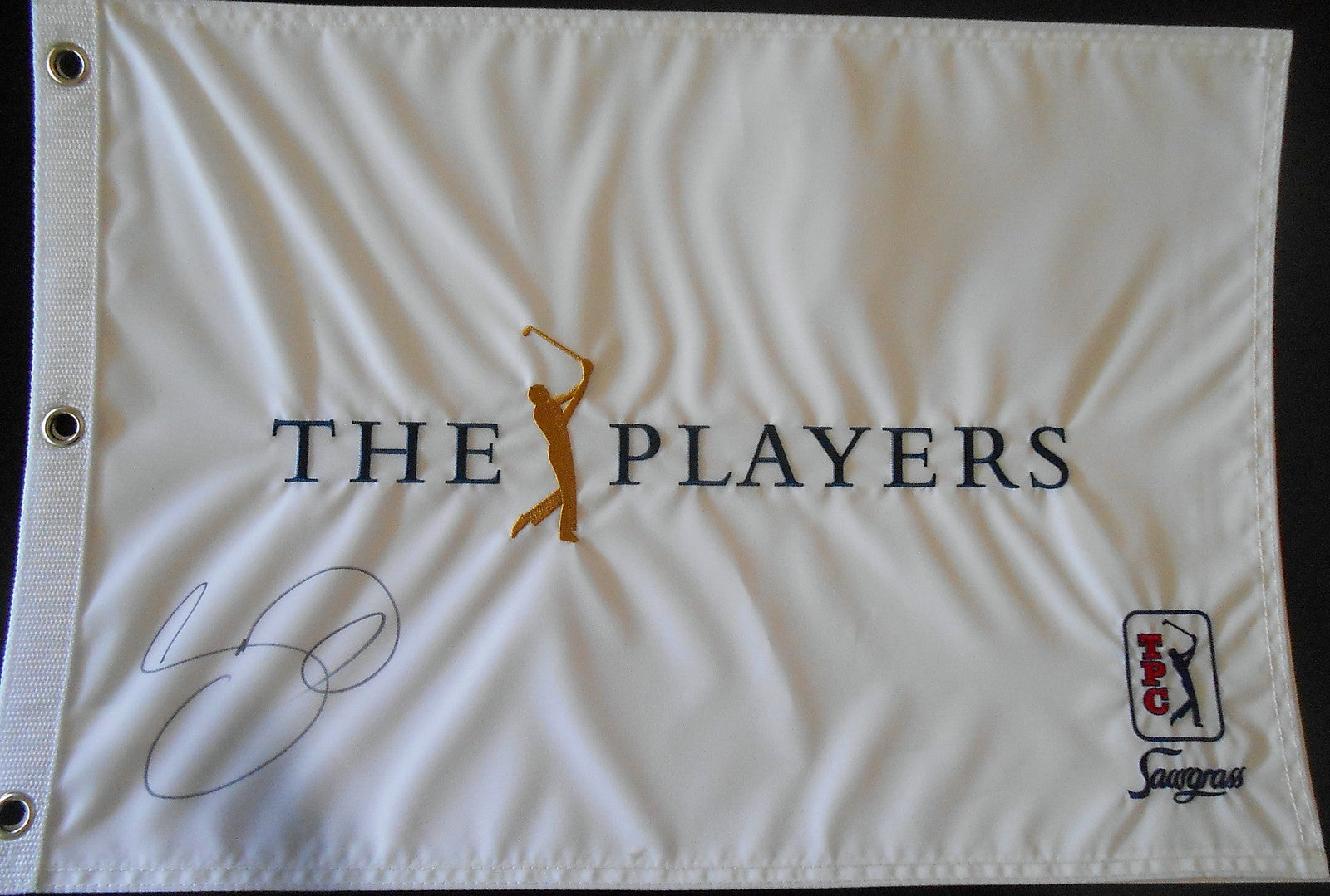 Jason Day Signed 2016 Players Championship Flag w/JSA COA TPC Sawgrass Q30299