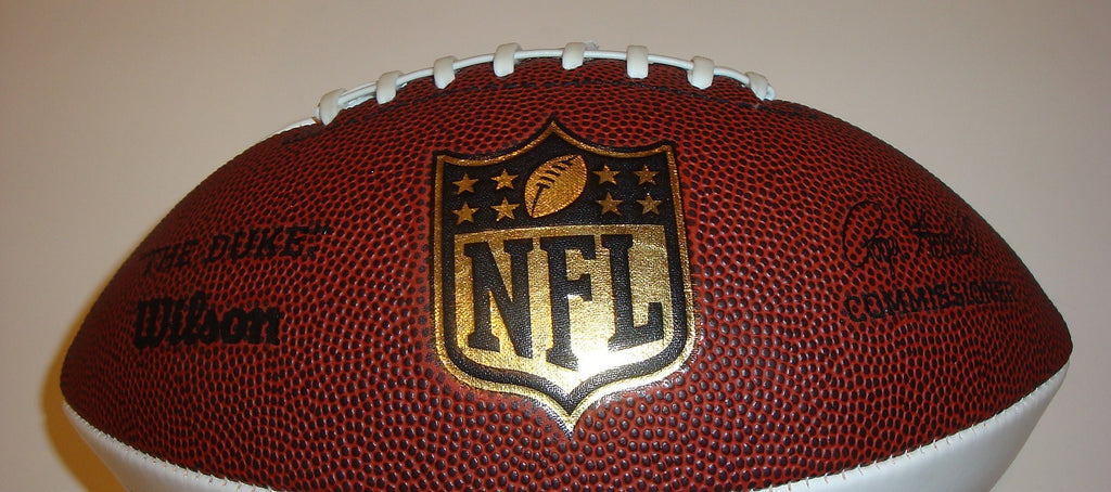 Greg Jennings Signed NFL Autograph Football The Duke w/COA Dallas Cowboys