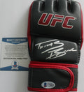 Travis Browne Signed UFC Training Glove w/Beckett COA MMA Champion V76629