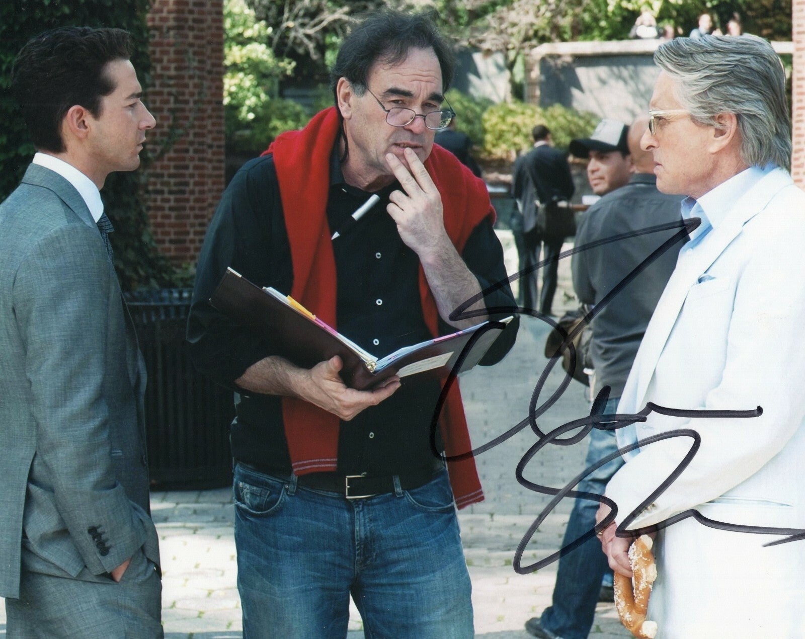 Oliver Stone Signed 8x10 Photo w/COA Director Platoon JFK Wall Street