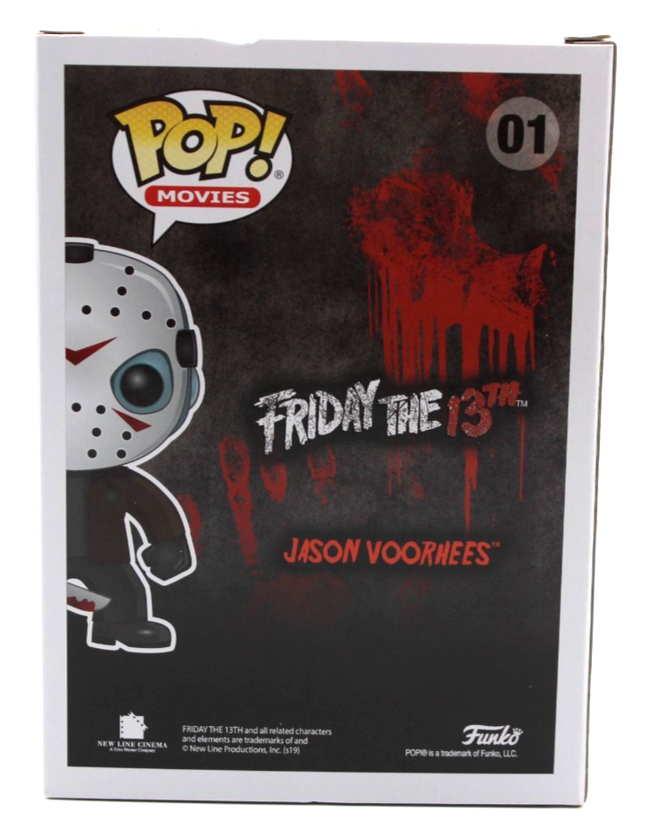 Kane Hodder Signed Friday the 13th Jason Funko Pop 01 w/Beckett COA BT56265