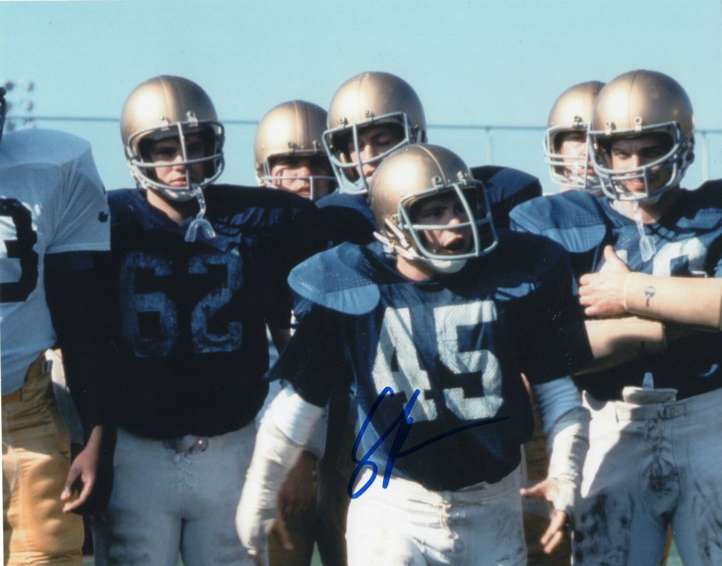 Sean Astin Daniel E.Ruettiger ( Rudy )  8x10 Photo w/COA #1